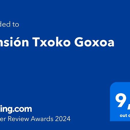 Pension Txoko Goxoa Хондаррибиа Экстерьер фото